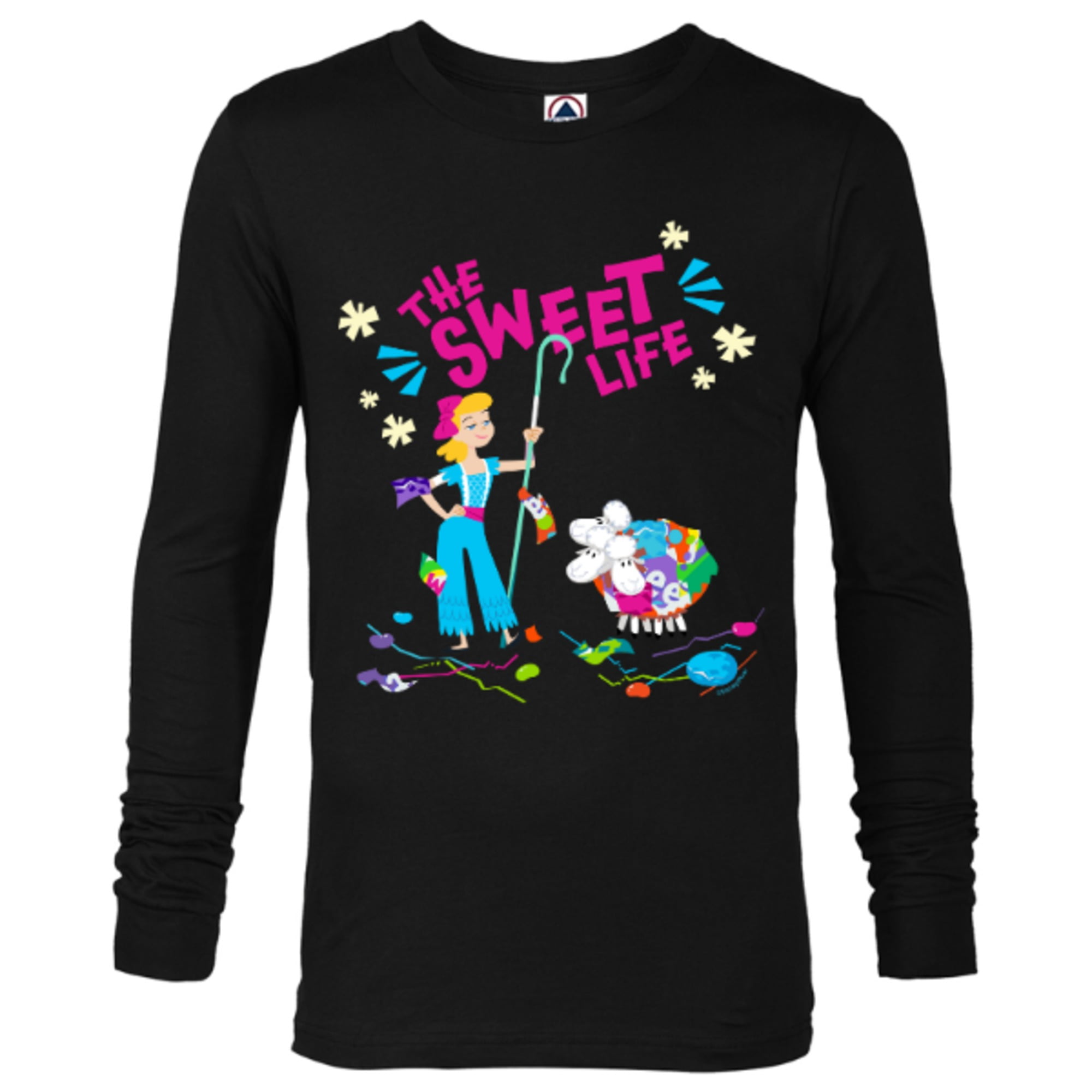 Disney and Pixar’s Toy Story Bo Peep The Sweet Life Long Sleeve TShirt for Men Customized