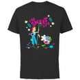 thumbnail image 1 of Disney and Pixar’s Toy Story Bo Peep The Sweet Life - Short Sleeve Cotton T-Shirt for Adults - Customized-Black, 1 of 5