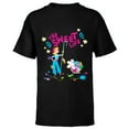 thumbnail image 1 of Disney and Pixar’s Toy Story Bo Peep The Sweet Life - Short Sleeve T-Shirt for Kids - Customized-Black, 1 of 5