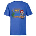 thumbnail image 1 of Disney and Pixar’s Toy Story Bro of the Birthday Cowgirl - Short Sleeve T-Shirt for Kids - Customized-Royal, 1 of 5