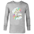 thumbnail image 1 of Disney and Pixar’s Toy Story Buttercup Unicorn Just Have Fun - Long Sleeve T-Shirt for Men - Customized-Athletic Heather, 1 of 5