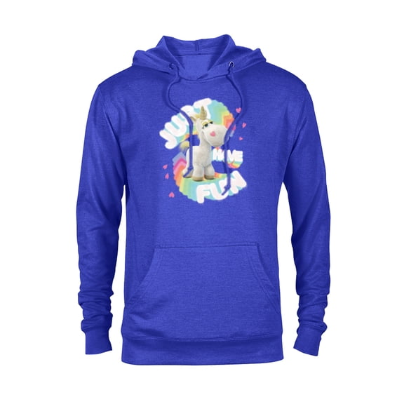 Disney and Pixar’s Toy Story Buttercup Unicorn Just Have Fun - Pullover Hoodie for Adults - Customized-Royal