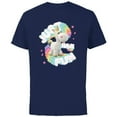 thumbnail image 1 of Disney and Pixar’s Toy Story Buttercup Unicorn Just Have Fun - Short Sleeve Cotton T-Shirt for Adults - Customized-Navy, 1 of 5