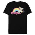 thumbnail image 1 of Disney and Pixar’s Toy Story Buttercup Unicorn Welcome - Short Sleeve Blended T-Shirt for Adults - Customized-Black, 1 of 5