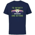 thumbnail image 1 of Disney and Pixar’s Toy Story Buzz Graduation Class of 2024 - Short Sleeve Cotton T-Shirt for Adults - Customized-Navy, 1 of 5