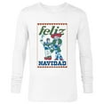 thumbnail image 1 of Disney and Pixar’s Toy Story Buzz & Jessie Feliz Navidad - Long Sleeve T-Shirt for Men - Customized-White, 1 of 5