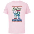 thumbnail image 1 of Disney and Pixar’s Toy Story Buzz & Jessie Feliz Navidad - Short Sleeve Cotton T-Shirt for Adults - Customized-Soft Pink, 1 of 5