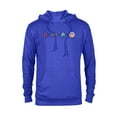 thumbnail image 1 of Disney and Pixar’s Toy Story Buzz Lightyear Emoji Code - Pullover Hoodie for Adults - Customized-Royal, 1 of 5