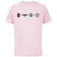 thumbnail image 1 of Disney and Pixar’s Toy Story Buzz Lightyear Emoji Code - Short Sleeve Cotton T-Shirt for Adults - Customized-Soft Pink, 1 of 5