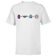 thumbnail image 1 of Disney and Pixar’s Toy Story Buzz Lightyear Emoji Code - Short Sleeve T-Shirt for Kids - Customized-White, 1 of 5