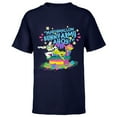thumbnail image 1 of Disney and Pixar’s Toy Story Buzz Lightyear Funny Easter - Short Sleeve T-Shirt for Kids - Customized-Navy, 1 of 5