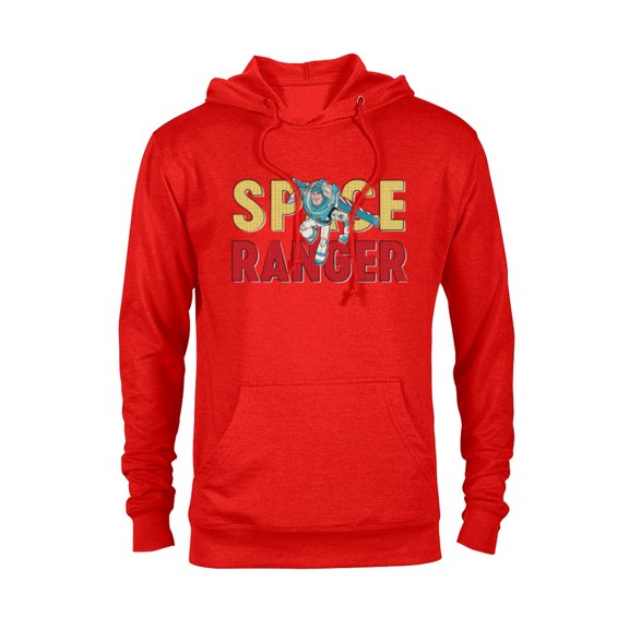 Disney and Pixar’s Toy Story Buzz Lightyear Space Ranger - Pullover Hoodie for Adults - Customized-Red Heather