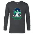 thumbnail image 1 of Disney and Pixar’s Toy Story Buzz Lightyear Spanish Mode - Long Sleeve T-Shirt for Men - Customized-Charcoal Heather, 1 of 5