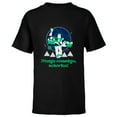 thumbnail image 1 of Disney and Pixar’s Toy Story Buzz Lightyear Spanish Mode - Short Sleeve T-Shirt for Kids - Customized-Black, 1 of 5