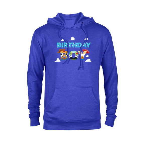 Disney and Pixar’s Toy Story Clouds Birthday Boy - Pullover Hoodie for Adults - Customized-Royal