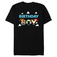 thumbnail image 1 of Disney and Pixar’s Toy Story Clouds Birthday Boy - Short Sleeve Blended T-Shirt for Adults - Customized-Black, 1 of 5