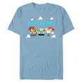 thumbnail image 1 of Disney and Pixar’s Toy Story Clouds Birthday Boy - Short Sleeve Blended T-Shirt for Adults - Customized-Ocean Blue, 1 of 5