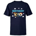 thumbnail image 1 of Disney and Pixar’s Toy Story Clouds Birthday Kid - Short Sleeve T-Shirt for Kids - Customized-Navy, 1 of 5