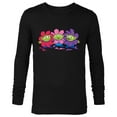 thumbnail image 1 of Disney and Pixar’s Toy Story Cute Aliens Flowers - Long Sleeve T-Shirt for Men - Customized-Black, 1 of 5