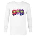 thumbnail image 1 of Disney and Pixar’s Toy Story Cute Aliens Flowers - Long Sleeve T-Shirt for Men - Customized-White, 1 of 5