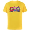 thumbnail image 1 of Disney and Pixar’s Toy Story Cute Aliens Flowers - Short Sleeve Cotton T-Shirt for Adults - Customized-Yellow, 1 of 5
