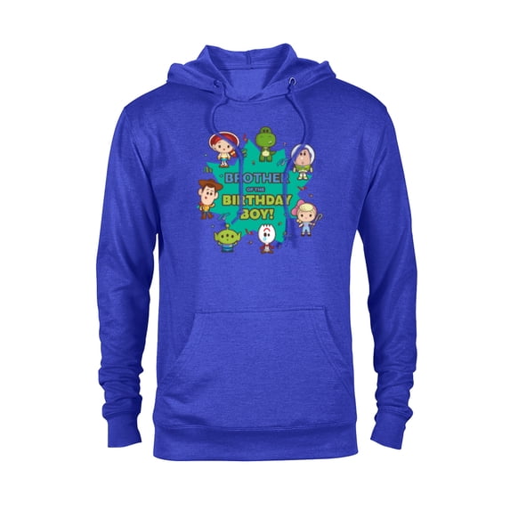 Disney and Pixar’s Toy Story Cute Brother of Birthday Boy - Pullover Hoodie for Adults - Customized-Royal