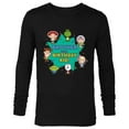 thumbnail image 1 of Disney and Pixar’s Toy Story Cute Brother of Birthday Kid - Long Sleeve T-Shirt for Men - Customized-Black, 1 of 5
