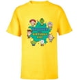 thumbnail image 1 of Disney and Pixar’s Toy Story Cute Brother of Birthday Kid - Short Sleeve T-Shirt for Kids - Customized-Yellow, 1 of 5