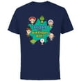 thumbnail image 1 of Disney and Pixar’s Toy Story Cute Mom of the Birthday Boy - Short Sleeve Cotton T-Shirt for Adults - Customized-Navy, 1 of 5