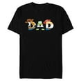 thumbnail image 1 of Disney and Pixar’s Toy Story Dad Father’s Day Birthday - Short Sleeve Blended T-Shirt for Adults - Customized-Black, 1 of 5