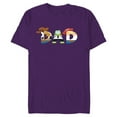 thumbnail image 1 of Disney and Pixar’s Toy Story Dad Father’s Day Birthday - Short Sleeve Blended T-Shirt for Adults - Customized-Purple, 1 of 5