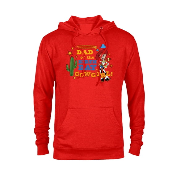 Disney and Pixar’s Toy Story Dad of the Birthday Cowgirl - Pullover Hoodie for Adults - Customized-Red Heather