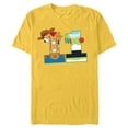 thumbnail image 1 of Disney and Pixar’s Toy Story Eleventh Birthday 11 Years Old - Short Sleeve Blended T-Shirt for Adults - Customized-Yellow, 1 of 5