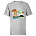 thumbnail image 1 of Disney and Pixar’s Toy Story Eleventh Birthday 11 Years Old - Short Sleeve T-Shirt for Kids - Customized-Athletic Heather, 1 of 5