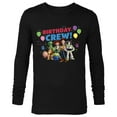 thumbnail image 1 of Disney and Pixar’s Toy Story Family Party Birthday Crew - Long Sleeve T-Shirt for Men - Customized-Black, 1 of 5