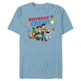 thumbnail image 1 of Disney and Pixar’s Toy Story Family Party Birthday Crew - Short Sleeve Blended T-Shirt for Adults - Customized-Ocean Blue, 1 of 5