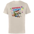 thumbnail image 1 of Disney and Pixar’s Toy Story Family Party Birthday Crew - Short Sleeve Cotton T-Shirt for Adults - Customized-Natural, 1 of 5