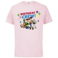 thumbnail image 1 of Disney and Pixar’s Toy Story Family Party Birthday Crew - Short Sleeve Cotton T-Shirt for Adults - Customized-Soft Pink, 1 of 5