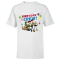 thumbnail image 1 of Disney and Pixar’s Toy Story Family Party Birthday Crew - Short Sleeve T-Shirt for Kids - Customized-White, 1 of 5