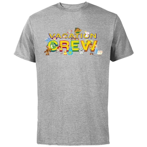 Disney and Pixar’s Toy Story Family Trip Vacation Crew - Short Sleeve Cotton T-Shirt for Adults - Customized-Athletic Heather