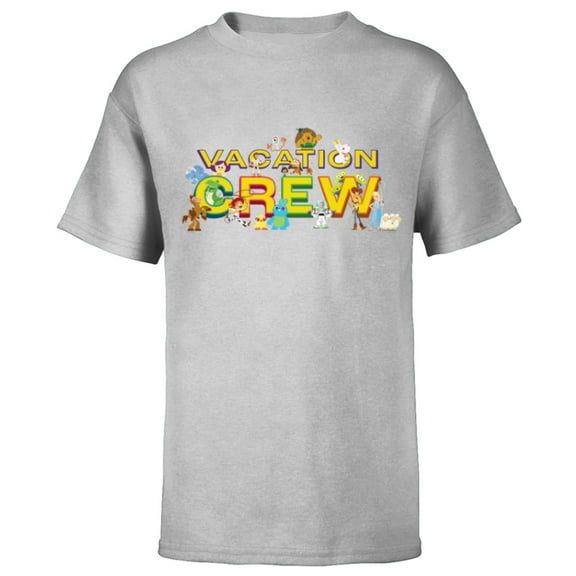 Disney and Pixar’s Toy Story Family Trip Vacation Crew - Short Sleeve T-Shirt for Kids - Customized-Athletic Heather