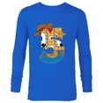 thumbnail image 1 of Disney and Pixar’s Toy Story Fifth Birthday 5 Years Old - Long Sleeve T-Shirt for Men - Customized-Navy, 1 of 5