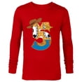 thumbnail image 1 of Disney and Pixar’s Toy Story Fifth Birthday 5 Years Old - Long Sleeve T-Shirt for Men - Customized-New Red, 1 of 5