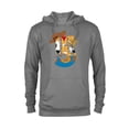 thumbnail image 1 of Disney and Pixar’s Toy Story Fifth Birthday 5 Years Old - Pullover Hoodie for Adults - Customized-Athletic Heather, 1 of 5