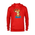 thumbnail image 1 of Disney and Pixar’s Toy Story First Birthday 1 Year Old - Pullover Hoodie for Adults - Customized-Red, 1 of 5