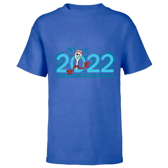 Disney and Pixar’s Toy Story Forky 2022 - Short Sleeve T-Shirt for Kids – Customized-Royal