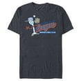 thumbnail image 1 of Disney and Pixar’s Toy Story Forky Baseball Sports My League - Short Sleeve Blended T-Shirt for Adults - Customized-Navy Heather, 1 of 5