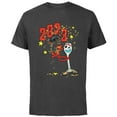 thumbnail image 1 of Disney and Pixar’s Toy Story Forky Class of 2023 Graduation - Short Sleeve Cotton T-Shirt for Adults - Customized-Charcoal, 1 of 5