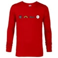 thumbnail image 1 of Disney and Pixar’s Toy Story Forky Emoji Code Formula - Long Sleeve T-Shirt for Men - Customized-New Red, 1 of 5