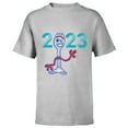 thumbnail image 1 of Disney and Pixar’s Toy Story Forky Graduation Class of 2023 - Short Sleeve T-Shirt for Kids - Customized-Athletic Heather, 1 of 5